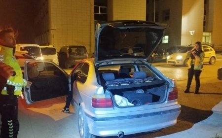 Hastane bahçesinde yüksek sesle müzik dinledi: Hem ceza kesildi hem de trafikten men edildi