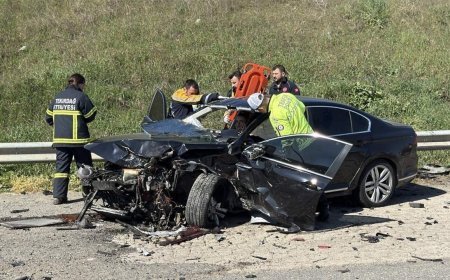 Tekirdağ'da zincirleme kaza; 5 yaralı