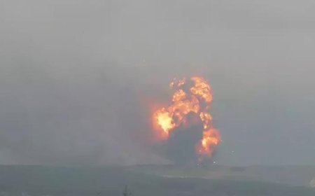 Kuveyt yakınlarında bir petrol tankerinde patlama