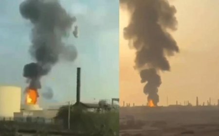 Bir petrol tesisi daha vuruldu! İran-ABD-İsrail savaşında ateş yayılıyor