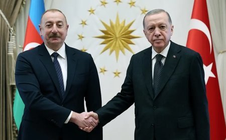 Cumhurbaşkanı Erdoğan, Aliyev ile görüştü