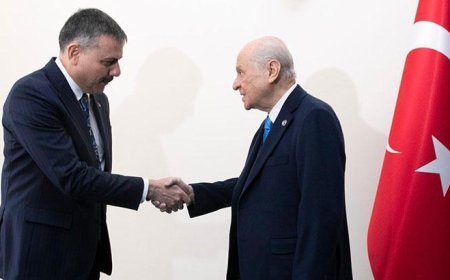 Bakan Çiftçi'den, Bahçeli'ye ziyaret