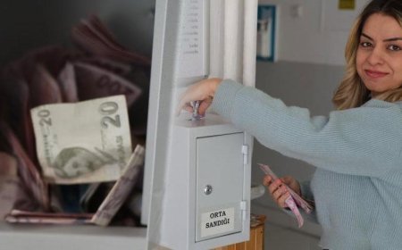 Liseliler 'Orta sandık'ta 191 bin TL topladı! 'Geçen yıl da çok güzel dönüşler aldık'