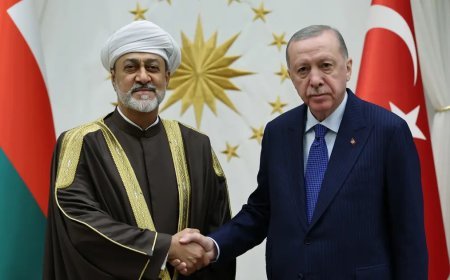 Cumhurbaşkanı Erdoğan, Umman Sultanı ile görüştü