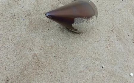 Çatalca'da kıyıya vuran füze başlığı imha edildi