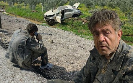 Hurdaya dönen araçtan burnu kanamadan çıkan doktor: Verilmiş sadakamız varmış