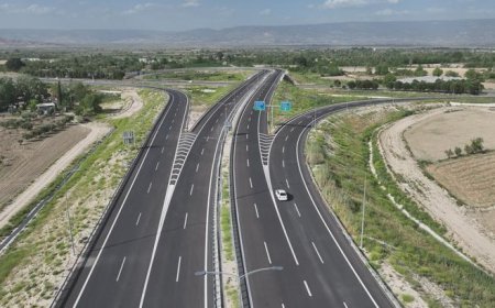 Aydın-Denizli Otoyolu'nda bayram rekoru