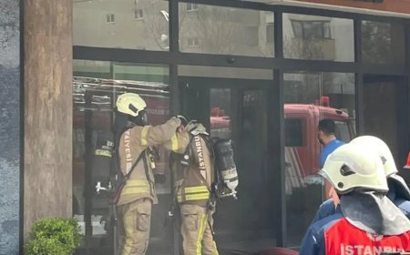 Acıbadem'de spor salonunda yangın paniği. Bir kişi mahsur kaldı