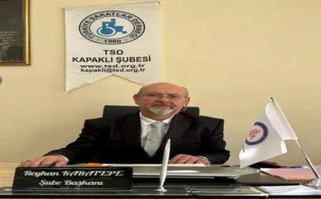 TÜRKİYE SAKATLAR DERNEĞİ KAPAKLI ŞUBESİ BASIN AÇIKLAMASI