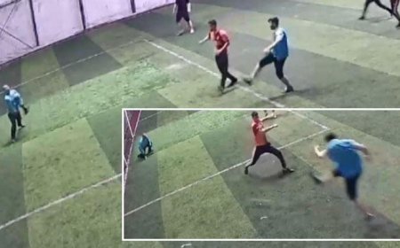 Halı saha maçında feci olay! Göğsüne top isabet edince kalbi durdu