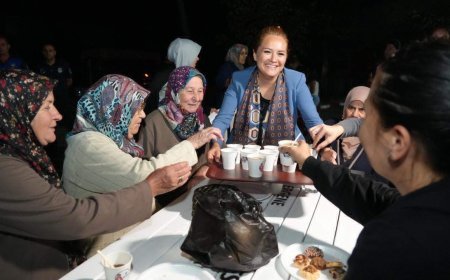 Ergene'de 'Muhabbet Sizden, Çaylar ve Kahveler Müge Başkan'dan uygulaması devam edecek