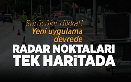 Son Haberler: Sürücüler dikkat: 'İller Arası Radar ve Kontrol Noktası Uygulama Sayıları' sistemini devrede!