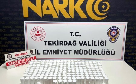 Tekirdağ’da ‘torbacı’ operasyonunda 5 tutuklama
