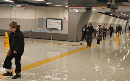 İstanbul'u sağanak vurdu. Yollar göle döndü, metroları su bastı