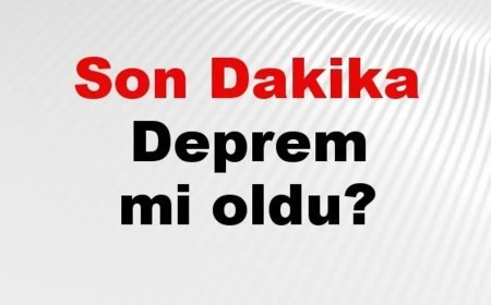 Son dakika deprem mi oldu? Az önce deprem nerede oldu? İstanbul, Ankara, İzmir ve il il AFAD son depremler 31 Mart 2026