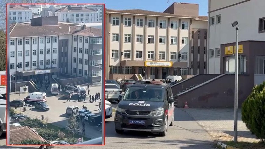 Çekmeköy'de okulda dehşet: Öğrenci, 2 öğretmenini ve bir arkadaşını bıçakladı