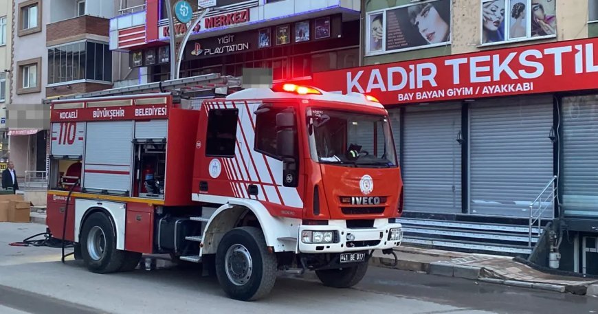 Patlayan bilgisayar ofiste yangın çıkardı