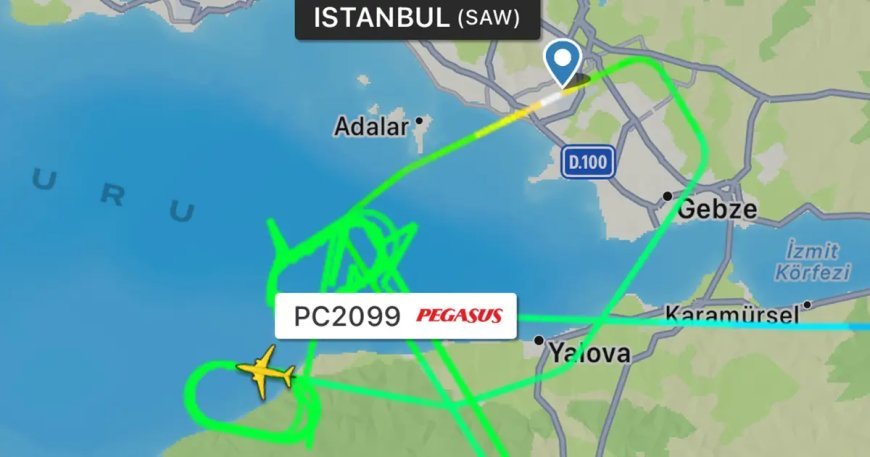 İstanbul'a iniş yapamadılar! Uçaklar Marmara üzerinde tur attı, 24'ü yakıt kritiğine girdi