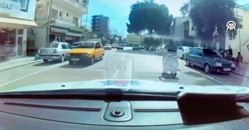 Kaçtıklarına pişman oldular. Adana'da iki sürücüye 664 bin lira trafik cezası kesildi