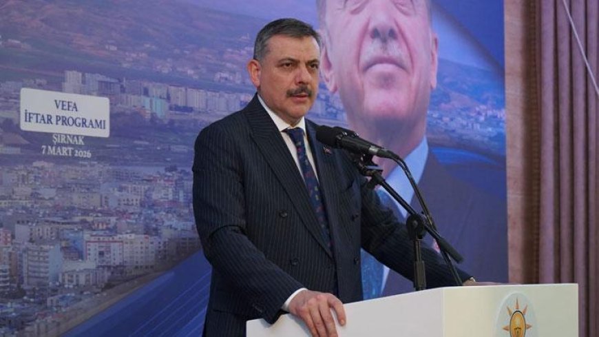 Bakan Çiftçi'den 'Terörsüz Türkiye' açıklaması: Huzurun güçlenmesi, kardeşliğin tahkim edilmesi demektir