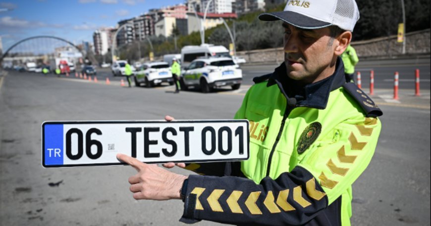 Emniyet'ten APP plaka rehberi: 3 adımda değişim