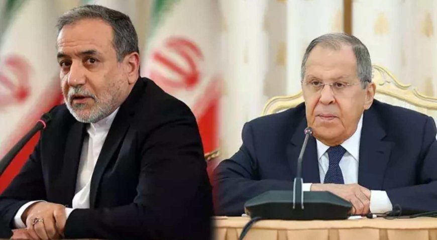 Savaş devam ederken İran-Rusya teması! Lavrov ve Arakçi görüştü
