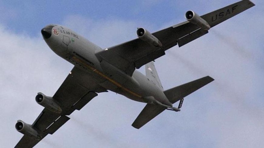 SON DAKİKA ABD'nin yakıt ikmal uçağı Irak'ta düştü