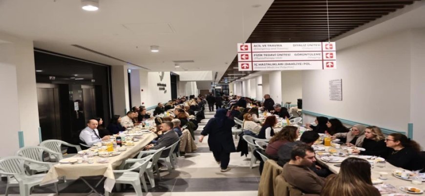 14 MART TIP BAYRAMI’NDA SAĞLIK ÇALIŞANLARIYLA İFTAR BULUŞMASI