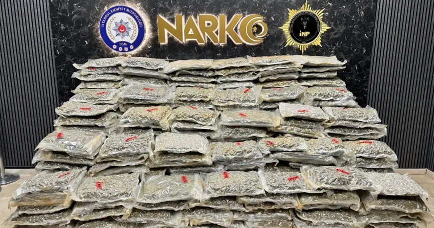 İstanbul'da dört TIR'da 527 kilo uyuşturucu ele geçirildi