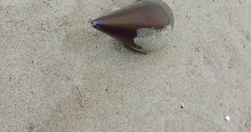 Çatalca'da kıyıya vuran füze başlığı imha edildi