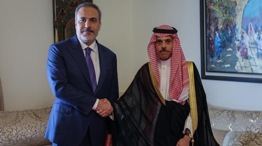 Dışişleri Bakanı Hakan Fidan, Suudi Arabistanlı mevkidaşı ile telefonda görüştü