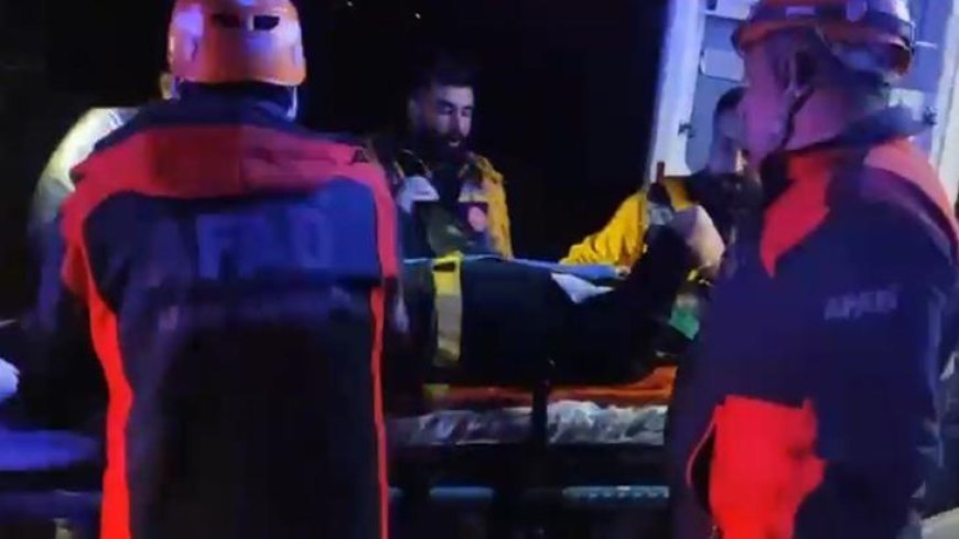 Elazığ’da otomobil şarampole yuvarlandı: 5 yaralı