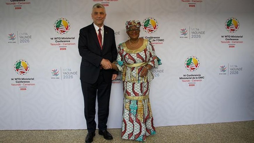 Bakan Bolat, DTÖ Genel Direktörü Iweala ile görüştü