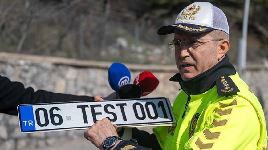 Emniyet Genel Müdürlüğü'nden APP plakalara ilişkin açıklama: Bu plakaları değiştirmeyin