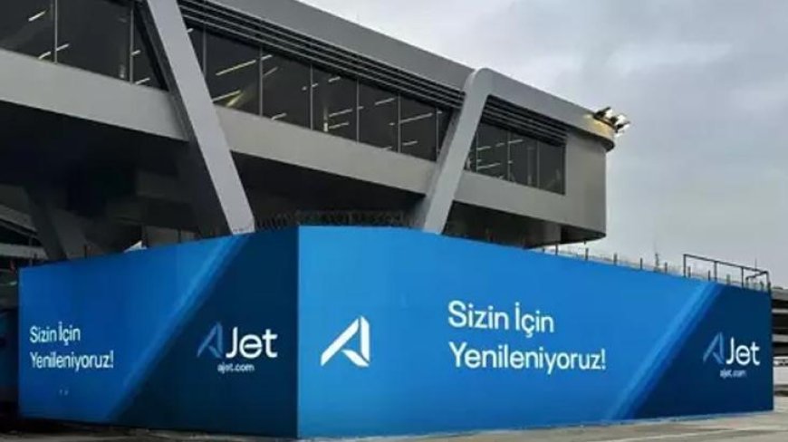 AJet'in CIP salonu yenileniyor