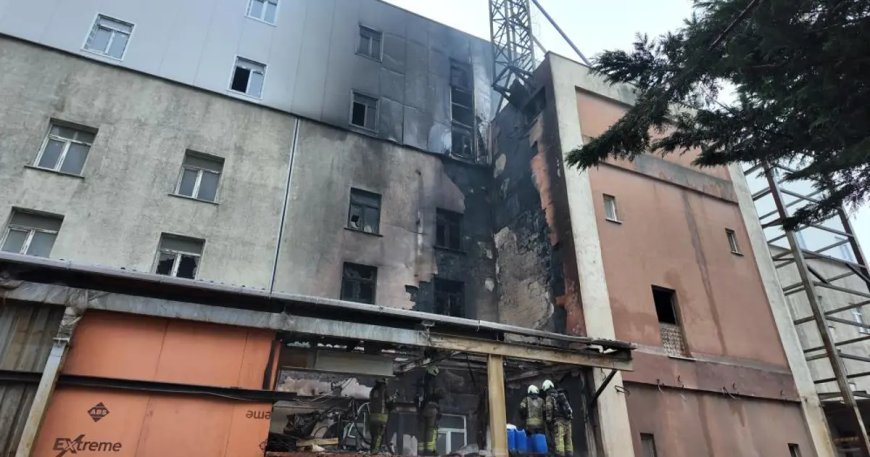Arnavutköy'de fabrika yangını