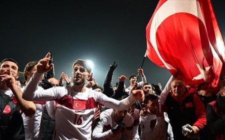 Dünya Kupası'na katılma hakkı kazanan A Milli Takımı'na tebrik mesajları