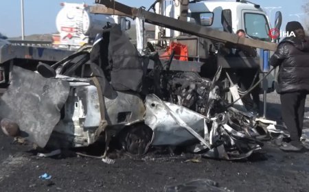 Ankara'da katliam gibi kaza: Beş ölü