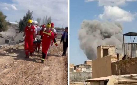 İran'ın tarihi demir yoluna saldırı! Ölüler var