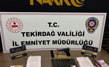 Tekirdağ'da uyuşturucu operasyonunda 12 tutuklama
