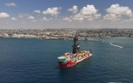 Çağrı Bey sondaj gemisi Somali'de