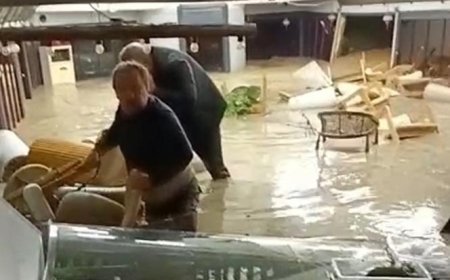 Son anları ortaya çıktı! Osmaniye'de 2 kişinin öldüğü selin yeni görüntüleri kamerada