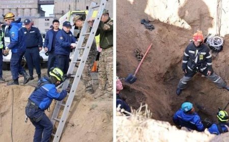 Kazakistan'da korkunç olay! İşçiler göçüğe düştü, ölüler var