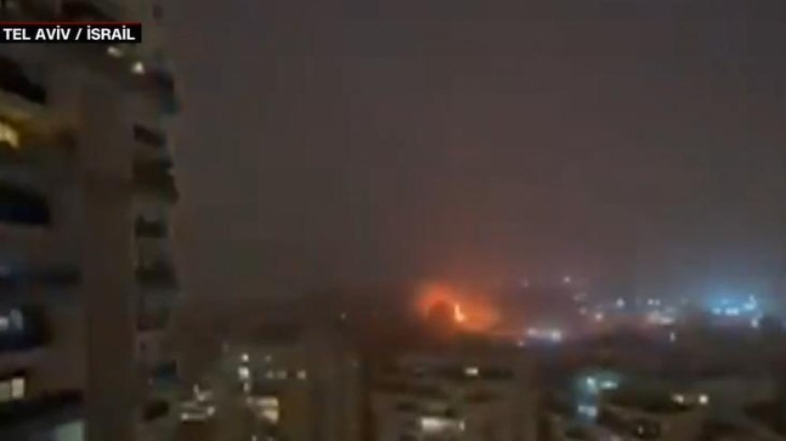 İran füzesi İsrail'de sanayi bölgesine isabet etti