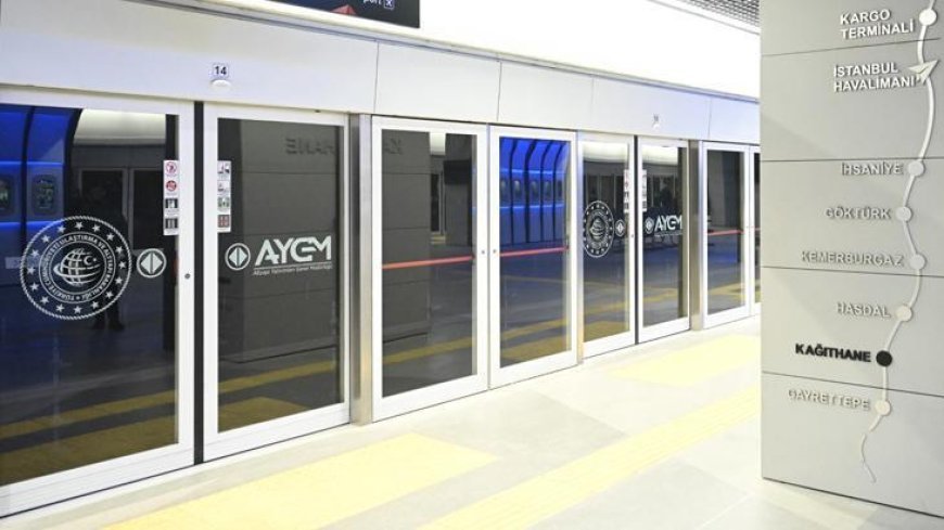 Gayrettepe-İstanbul Havalimanı-Arnavutköy metro hattında günlük yolcu rekoru kırıldı