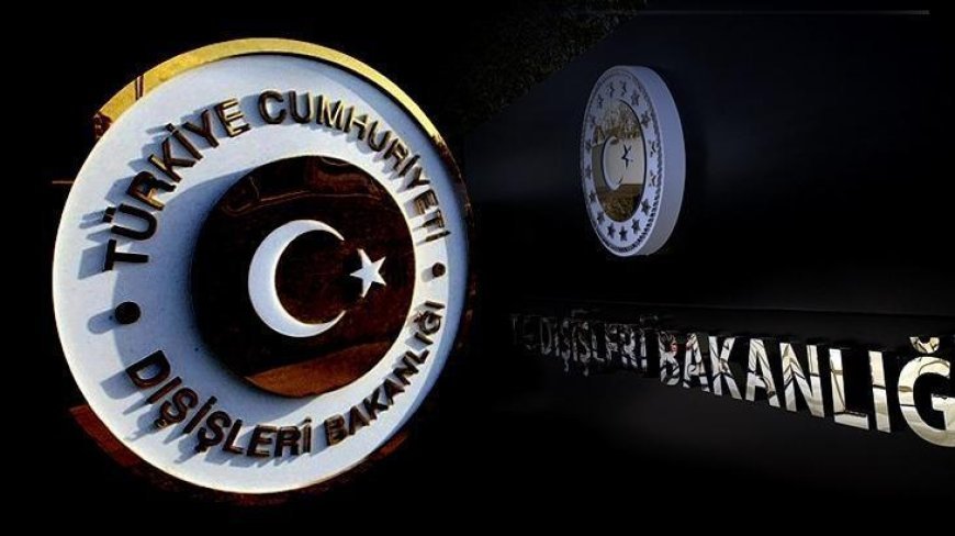 Dışişleri Bakanlığı'ndan İsrail'in Lübnan'a yönelik saldırılarına tepki