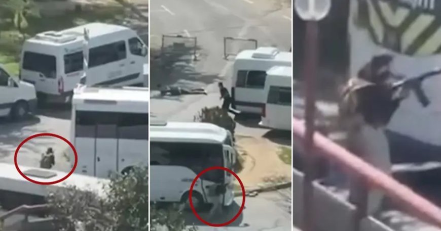 İsrail Konsolosluğu önündeki saldırıda yeni ayrıntılar. Teröristlerin keşif görüntüleri ortaya çıktı