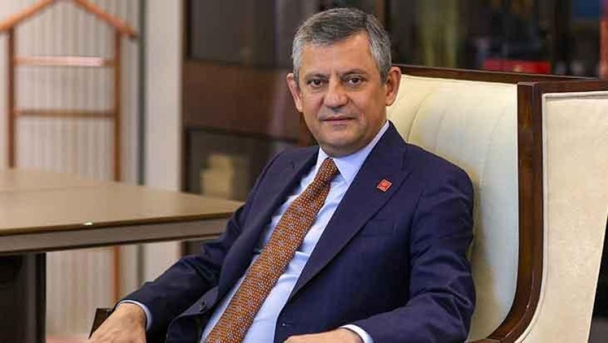 CHP Genel Başkanı Özgür Özel: Bütün belediyelerde erken genel seçime razıyım