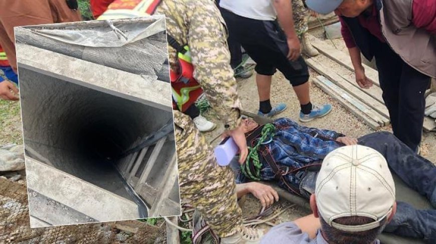 Ülke şokta! Hayatta kalmak için tek bir çaresi vardı... 16 gün kuyuda mahsur kalan adam kurtarıldı!