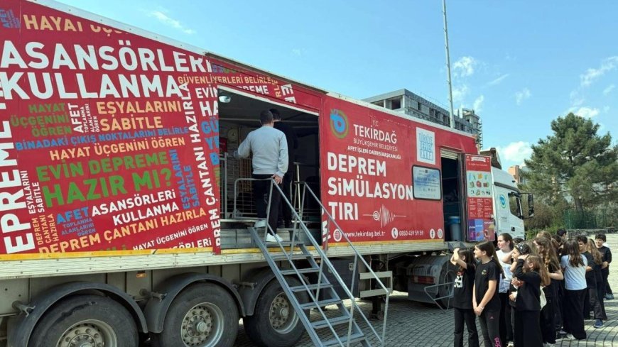Afetlere dirençli Tekirdağ için eğitim programı tamamlandı